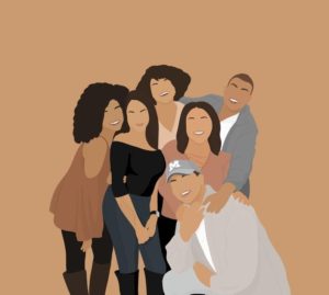 family illustration